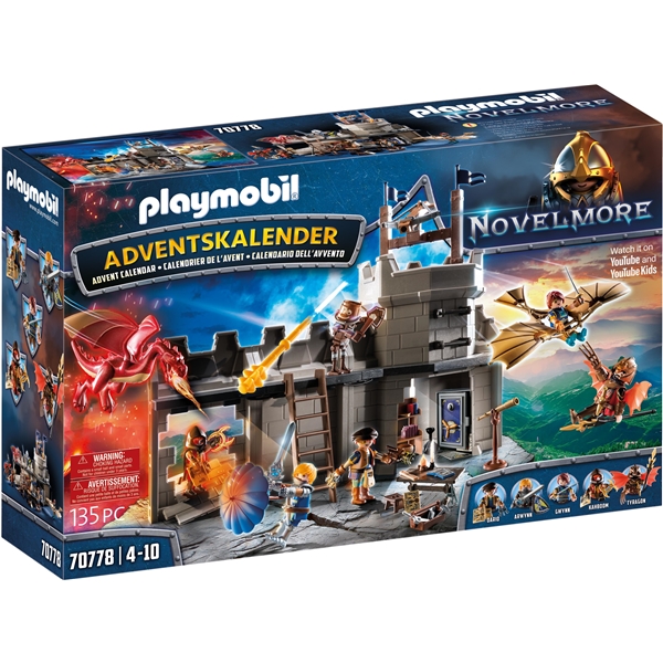 70778 Playmobil Adventskalender Novelmore (Bilde 1 av 4)