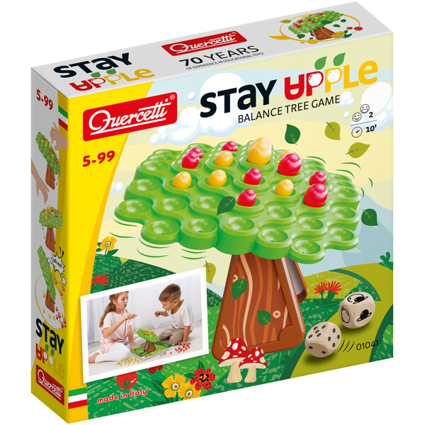 Quercetti Stay Apple Balansert Spill (Bilde 1 av 4)