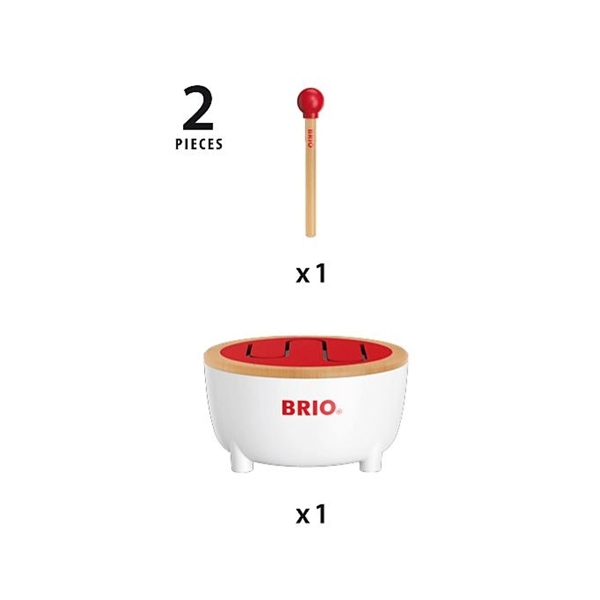 BRIO 30181 Musical Drum (Bilde 2 av 3)