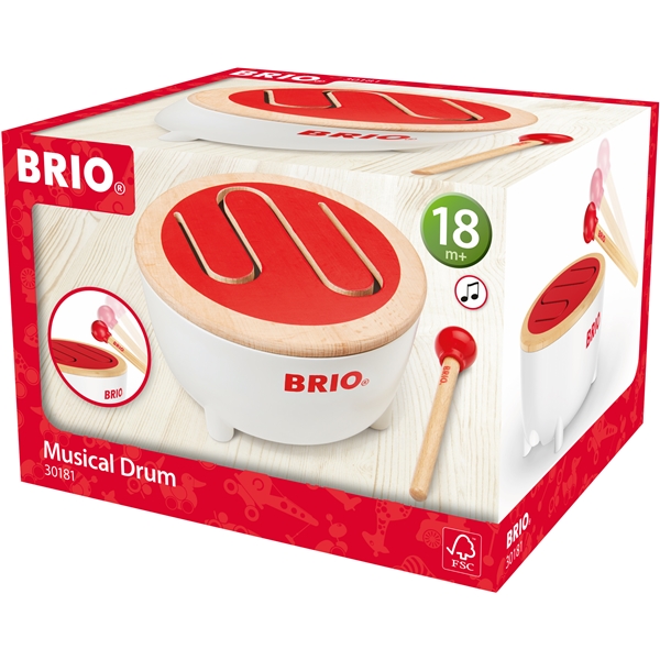 BRIO 30181 Musical Drum (Bilde 3 av 3)