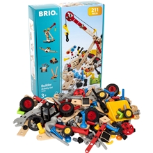 BRIO 34588 Grunnsats Byggeleke 211 Deler