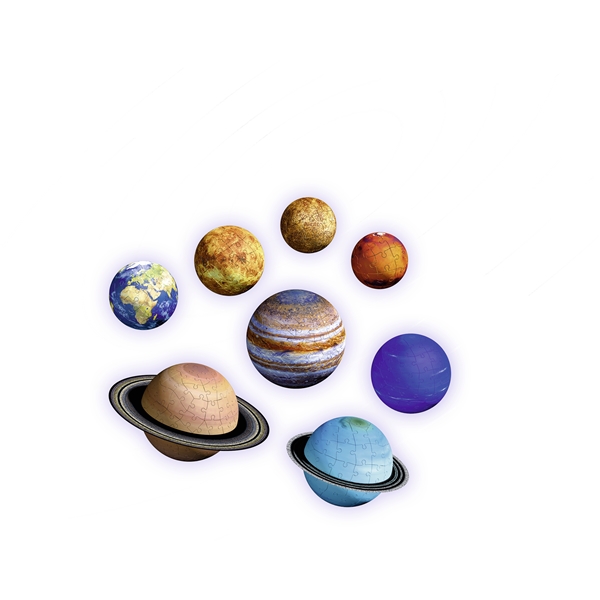 Puslespill 3D Solar System (Bilde 3 av 5)