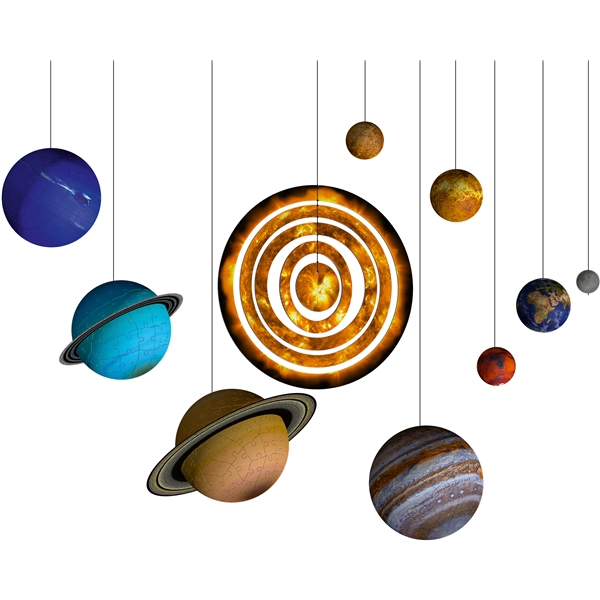 Puslespill 3D Solar System (Bilde 4 av 5)