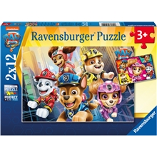 Puslespill 2 x 12 Deler Paw Patrol - Our Helpers