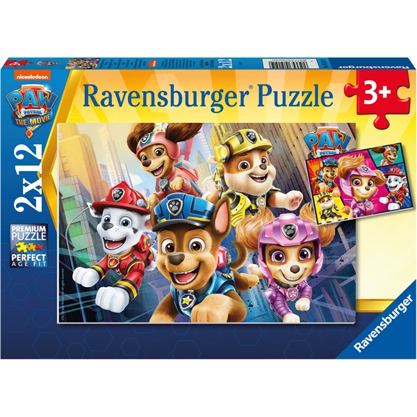 Puslespill 2 x 12 Deler Paw Patrol - Our Helpers (Bilde 1 av 3)