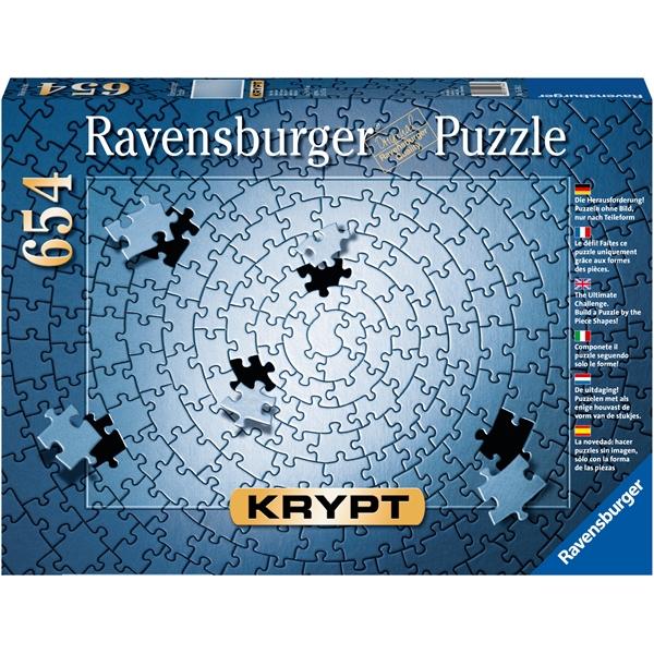 Puslespill Krypt Silver 654 Deler (Bilde 1 av 5)