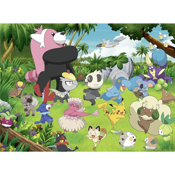 Puslespill 300 Deler XXL Wild Pokémon (Bilde 2 av 2)