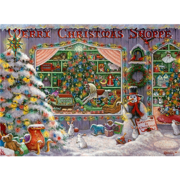 Puslespill 500 Deler The Christmas Shop (Bilde 2 av 2)