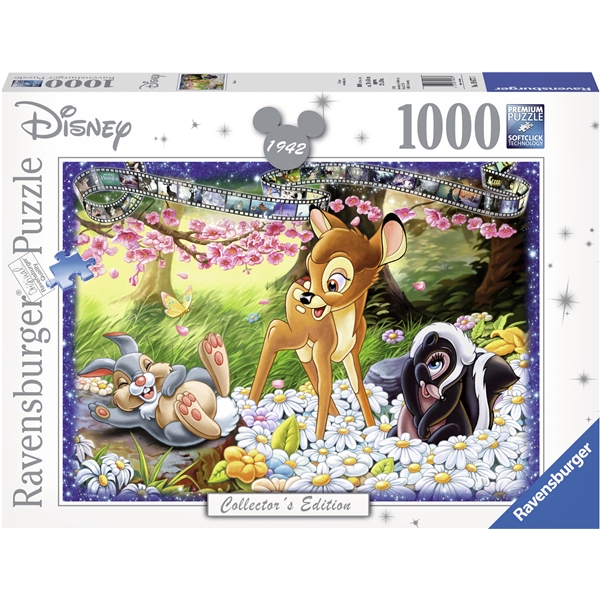 Puslespill 1000 Deler Bambi (Bilde 1 av 2)