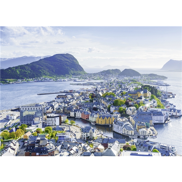 Puslespill 1000 Deler Ålesund in Norwegen (Bilde 2 av 2)