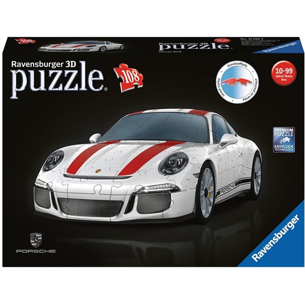 Puslespill 108 Deler Porsche 911 R 3D (Bilde 1 av 6)