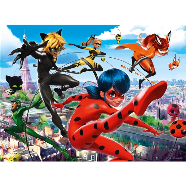 Puslespill XXL 200 Deler Miraculous (Bilde 2 av 2)