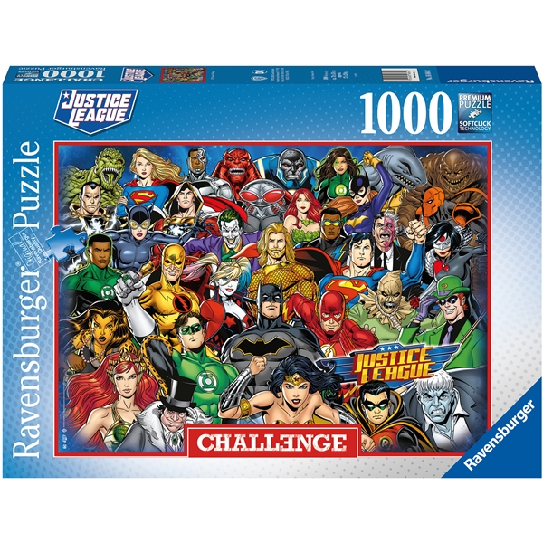 Puslespill 1000 Deler Challenge DC Comics (Bilde 1 av 2)