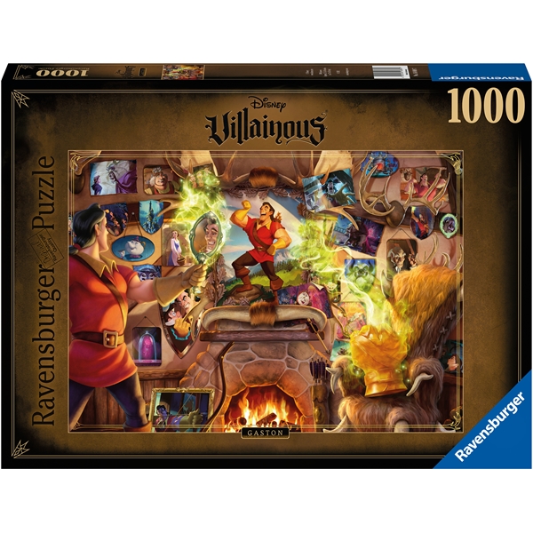 Puslespill 1000 Deler Villainous: Gaston (Bilde 1 av 2)