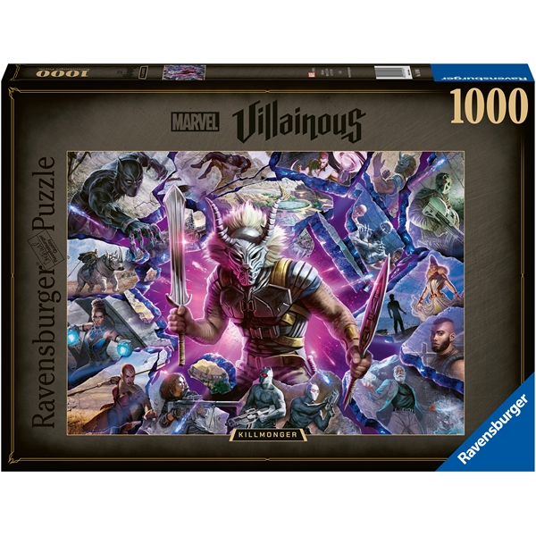 Puslespill 1000 Deler Villainous: Killmonger (Bilde 1 av 2)