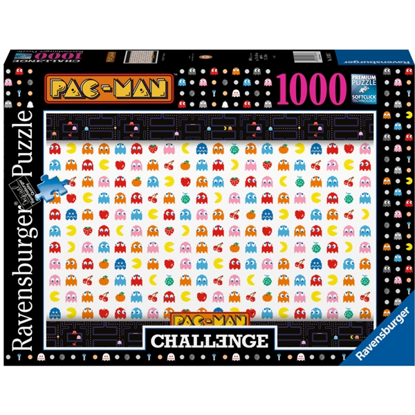 Puslespill 1000 Deler Pac Man (Bilde 1 av 2)