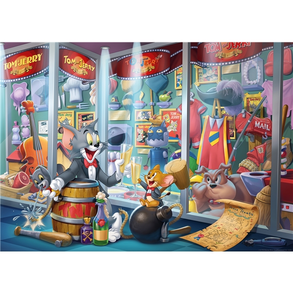 Puslespill 1000 Deler Tom & Jerry (Bilde 2 av 2)