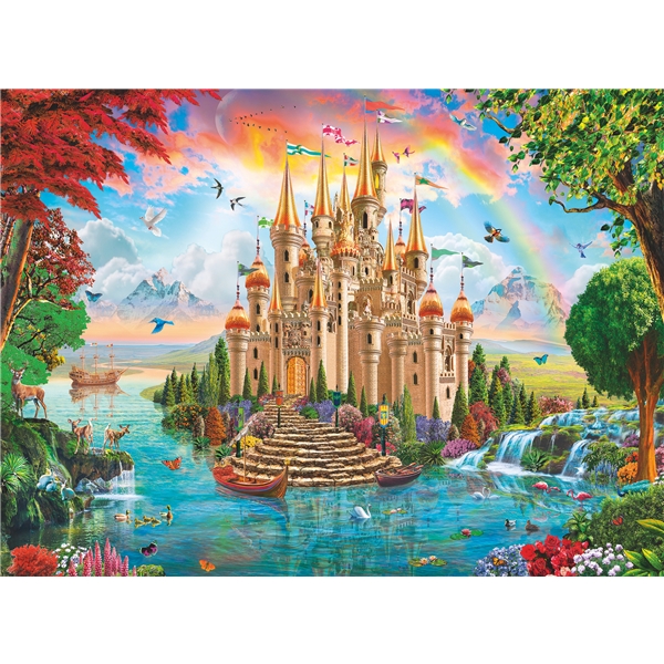 Puslespill XXL 100 brikker Fairy Castle (Bilde 2 av 2)