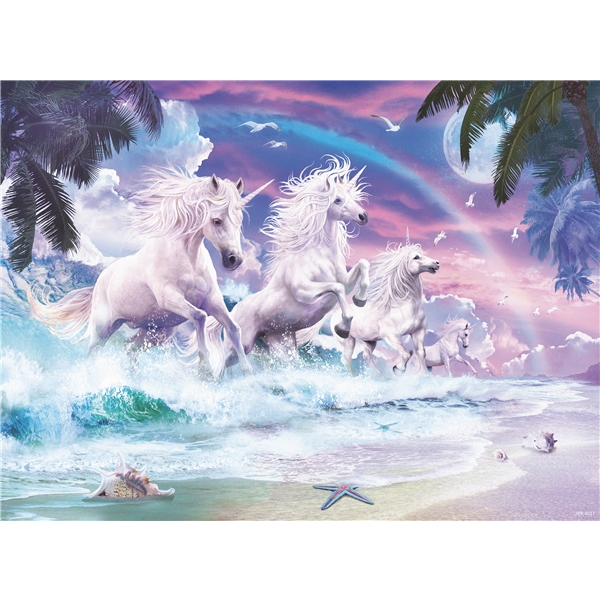 Puslespill XXL 150 brikker Unicorn Beach (Bilde 2 av 2)