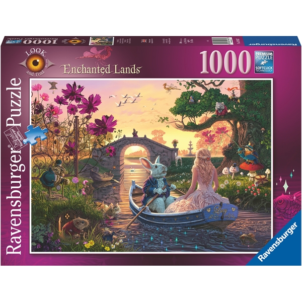 Puslespill 1000 biter Enchanted Lands (Bilde 1 av 2)