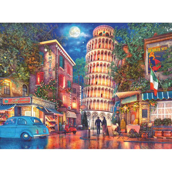 Puslespill 500 Deler Streets of Pisa (Bilde 2 av 4)