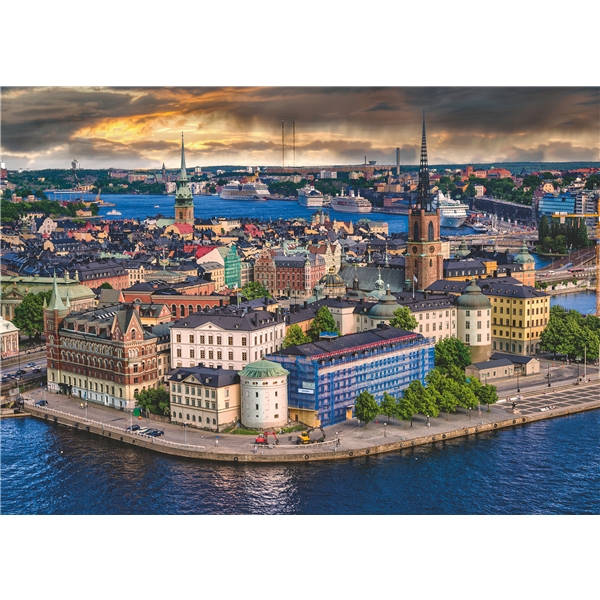 Puslespill 1000 brikker Stockholm Sverige (Bilde 2 av 2)