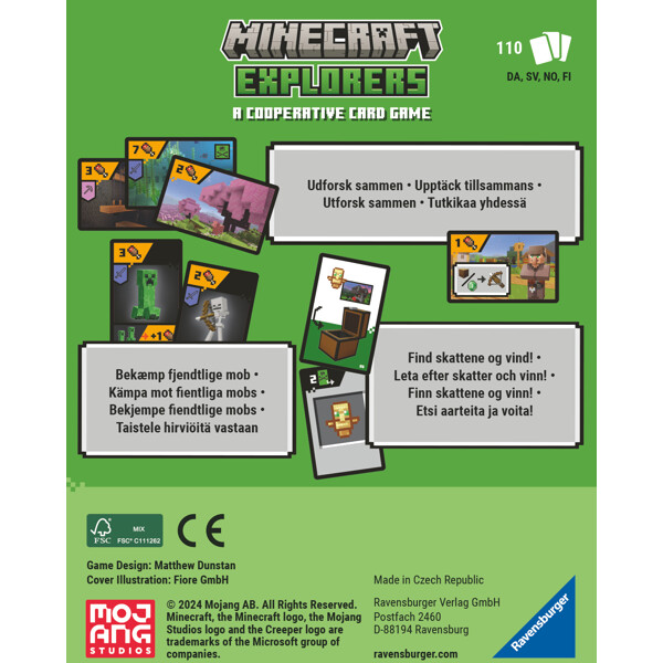 Ravensburger Kortspill: Minecraft Explorers (Bilde 4 av 4)