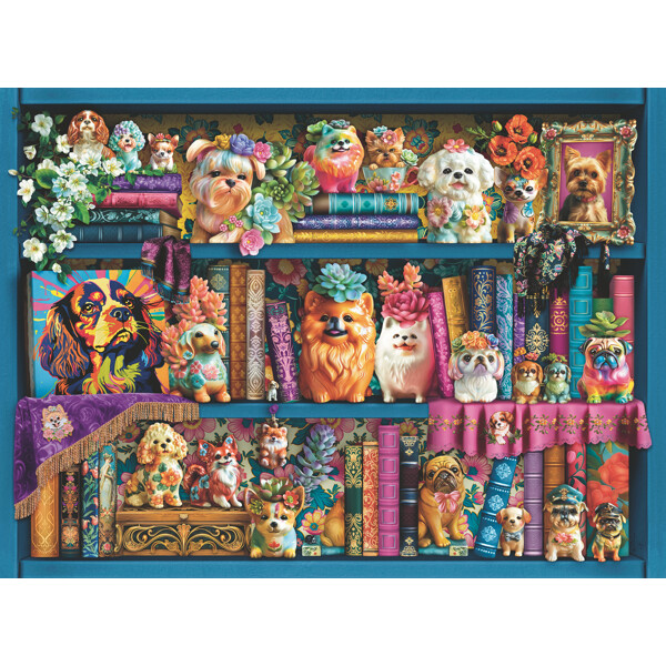 Puslespill 500 Biter Precious Porcelain Pups (Bilde 2 av 2)