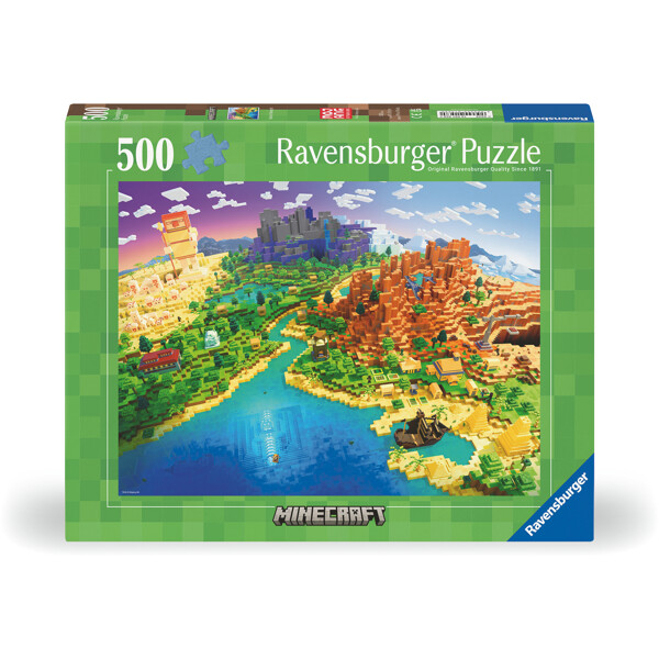 Puslespill 500 Biter World of Minecraft (Bilde 1 av 2)
