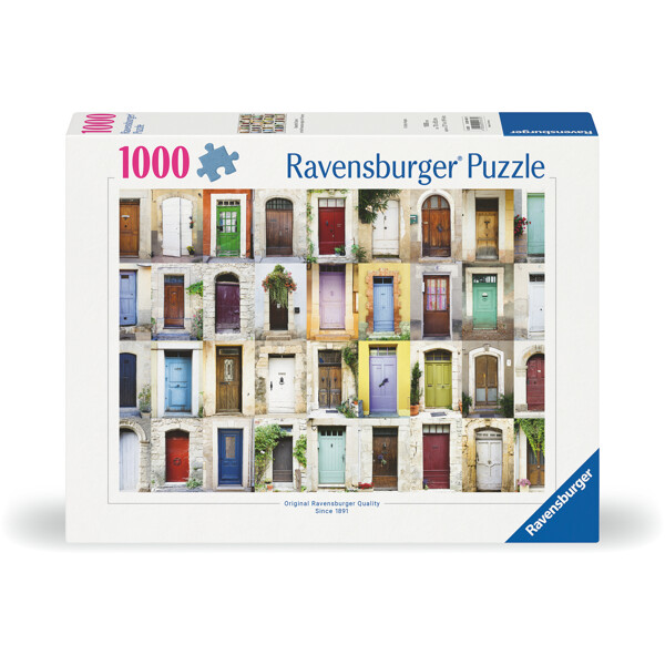 Puslespill 1000 Biter Vakre Dører i Provence (Bilde 1 av 2)