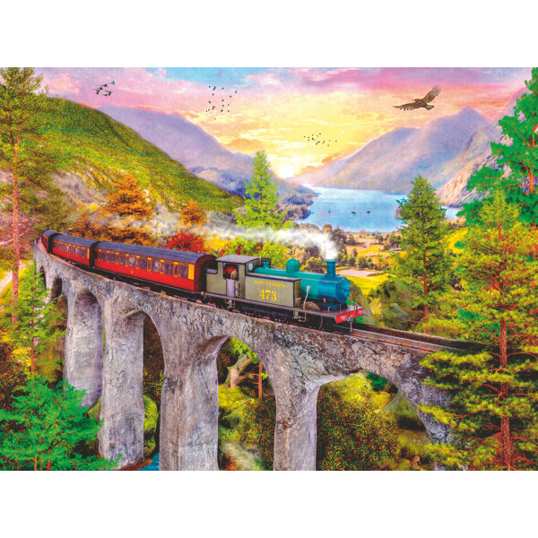 Puslespill 1500 Biter Autumn Viaduct (Bilde 2 av 4)
