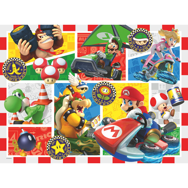 Puslespill XXL 150 Biter Mario Kart (Bilde 2 av 2)
