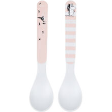 Rosa - Mummitrollet Vann & Bad Skjeer 2-pk