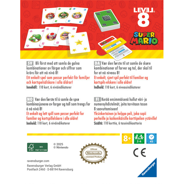 Ravensburger Kortspill: Super Mario Level 8 (Bilde 3 av 3)