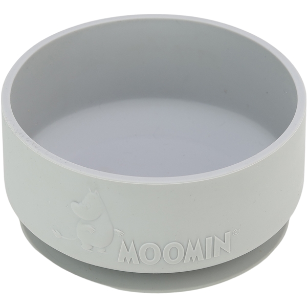 Moomin silikonskål med sugekopp (Bilde 1 av 3)