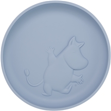 Sky Blue - Moomin-silikonplate med sugekopp