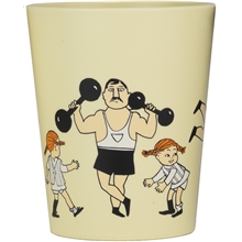 Pippi Sirkus Tumbler Krus Gul