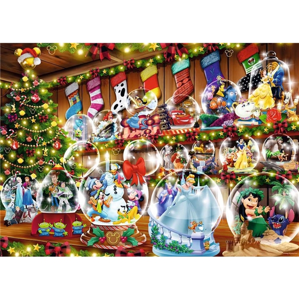 Puslespill 1000 Deler Disney Christmas (Bilde 2 av 2)