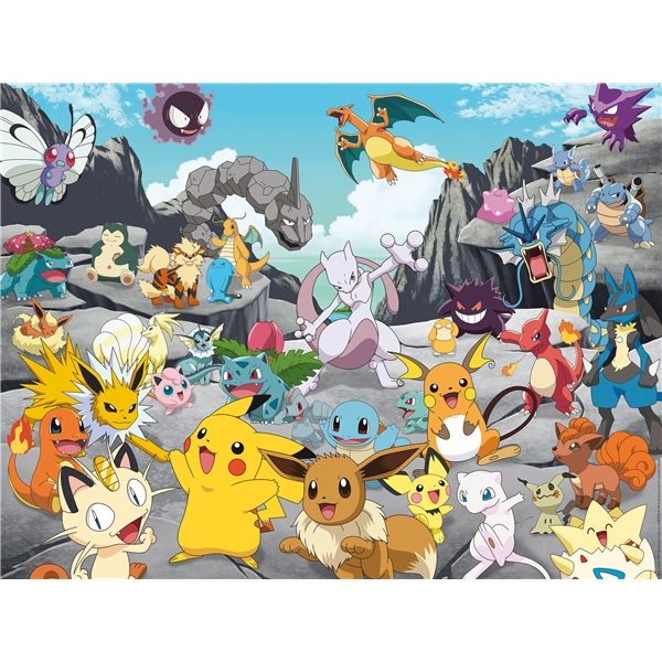 Puslespill 1500 Deler Pokémon Classics (Bilde 2 av 2)