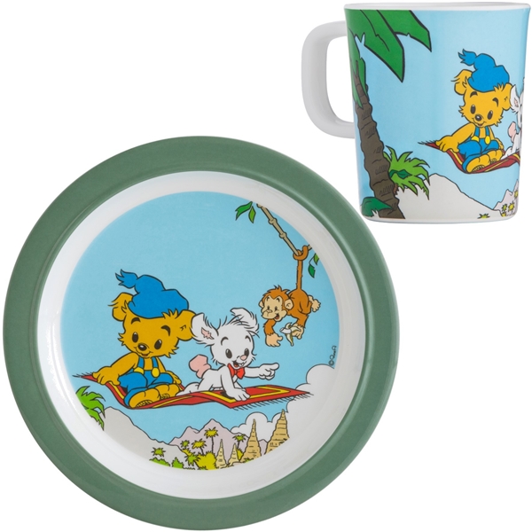 Bamse Jungel Krus og Tallerken (Bilde 1 av 3)