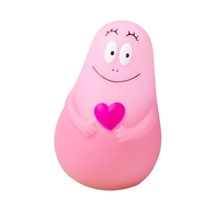 Pabobo Lumilove Nattlampe Barbapappa Rosa