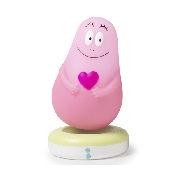 Pabobo Lumilove Nattlampe Barbapappa Rosa (Bilde 2 av 4)