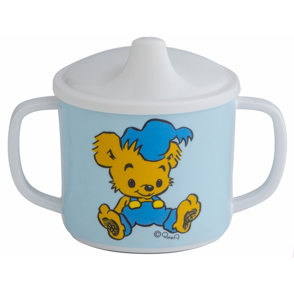 Bamse Sølesikker Pipkrus Hvit/Blå (Bilde 1 av 2)