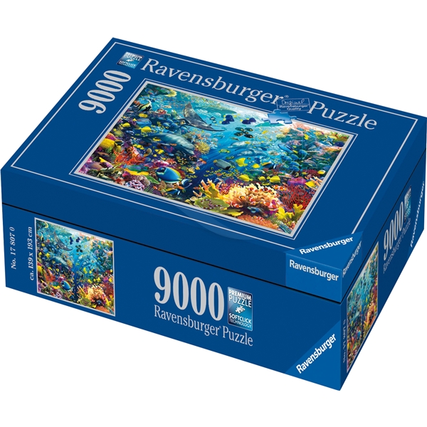 Puslespill 9000 Biter Undervannsverden