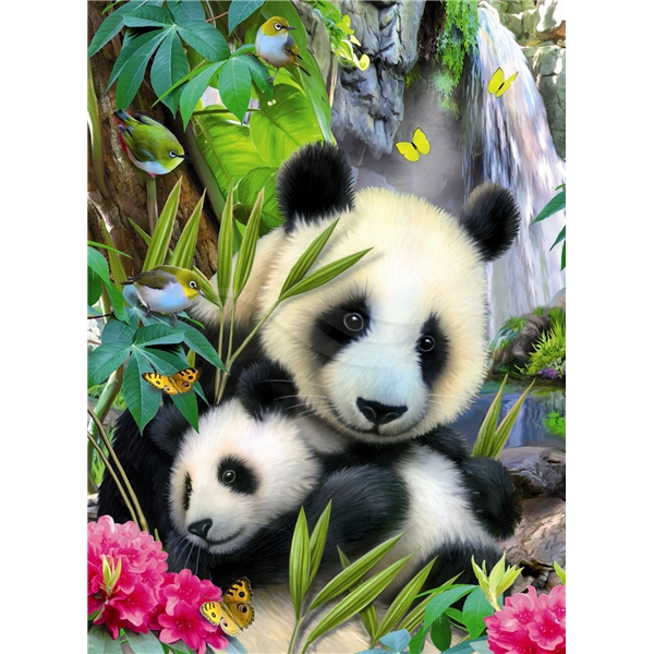 Puslespill 300 Biter Søte Pandaer