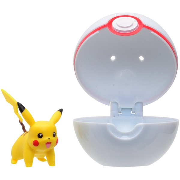 Pokemon Clip 'N Go Pikachu & Premier Ball (Bilde 2 av 2)