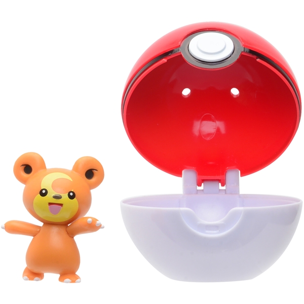 Pokemon Clip 'N Go Teddieursa & Poké Ball (Bilde 2 av 4)