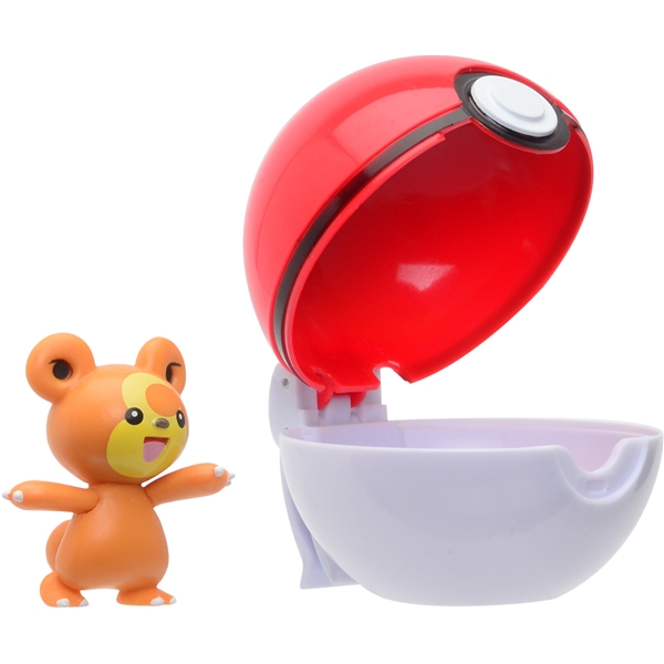 Pokemon Clip 'N Go Teddieursa & Poké Ball (Bilde 3 av 4)