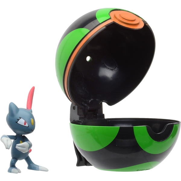 Pokemon Clip 'N Go Sneasel & Dusk Ball (Bilde 2 av 4)