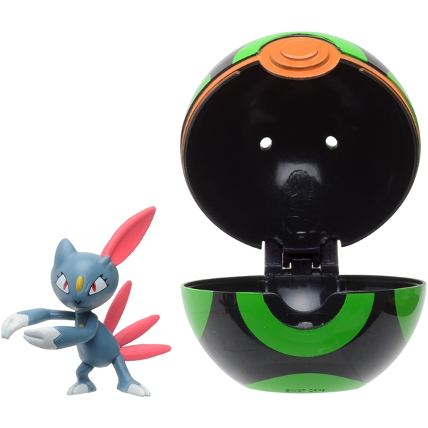 Pokemon Clip 'N Go Sneasel & Dusk Ball (Bilde 4 av 4)